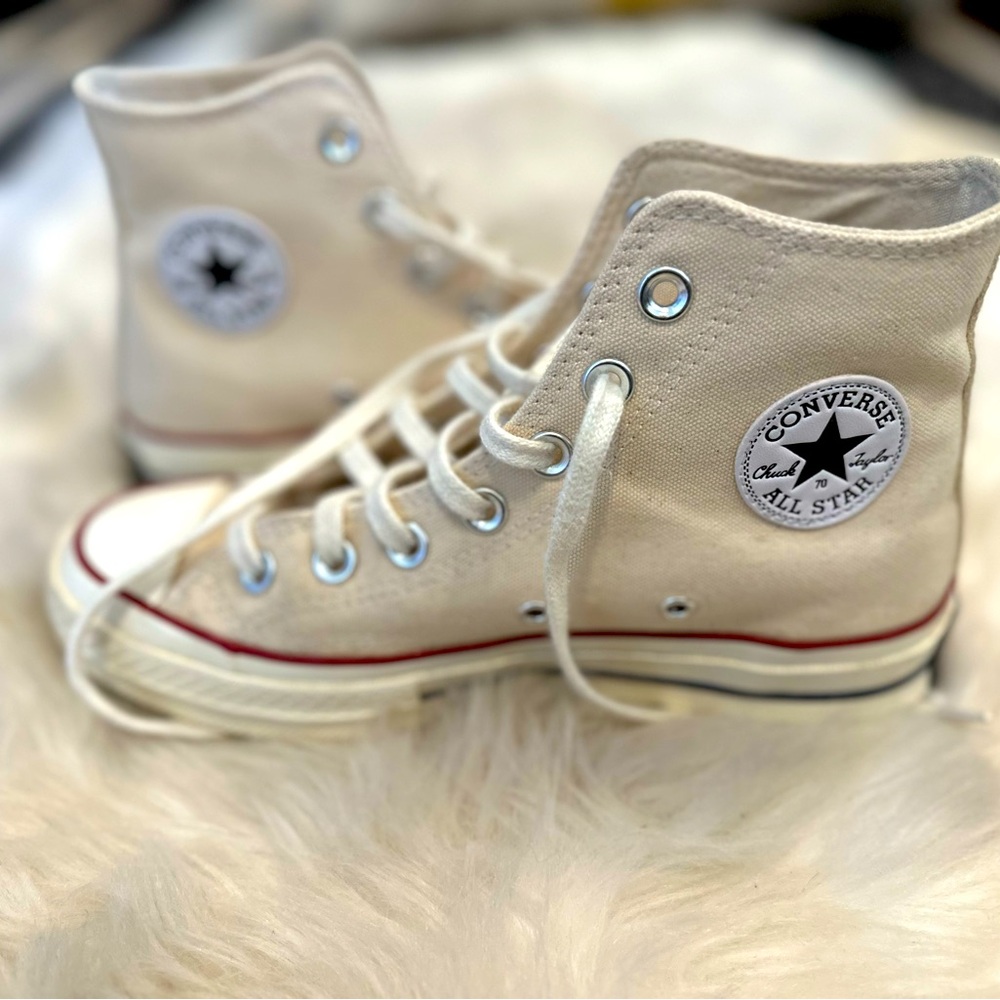 Converse All Star High Tops in Parchment